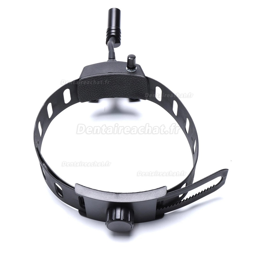 Loupes binoculaires dentaires YUYO DY-005 x4 + lampe frontale LED dentaire sans fil 5 W